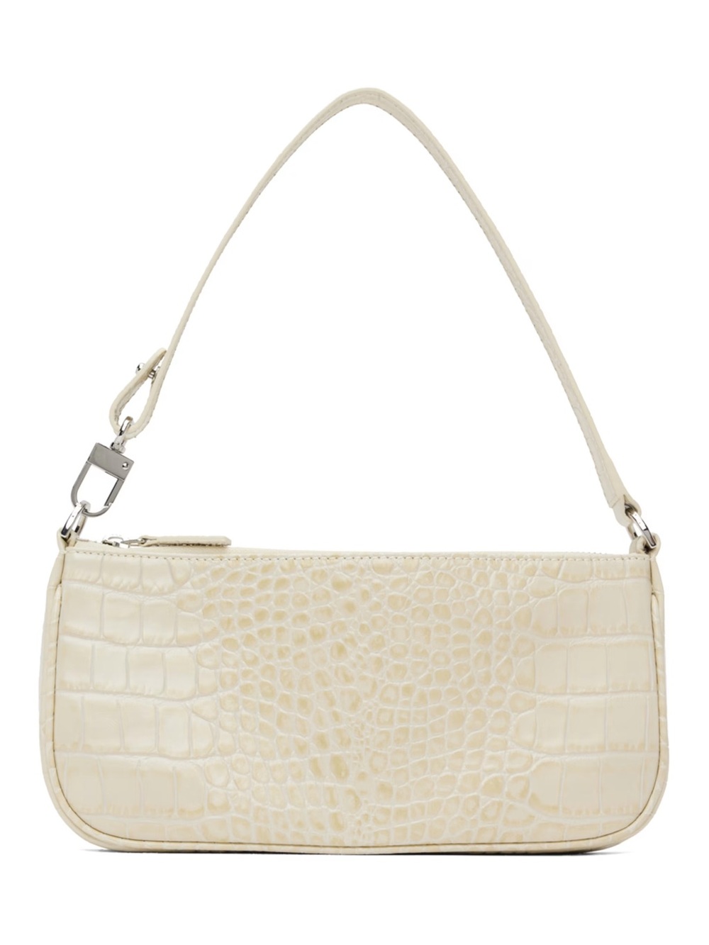 BY FAR Cream Rachel Bag